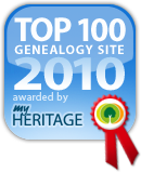 Top genealogy site awards