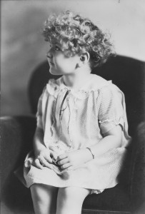Nancy Jean Rogers studio portrait taken in 1925.